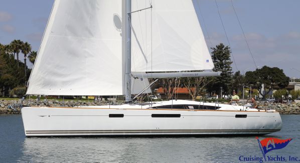 Jeanneau 57 sailboat in San Diego, California-USA
