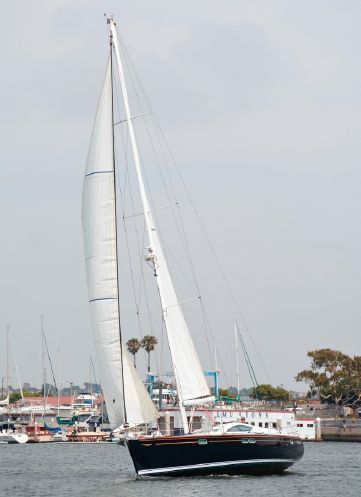 Jeanneau 54ds sailboat in San Diego, California-USA