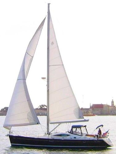 Jeanneau 49ds sailboat in San Diego, California-USA