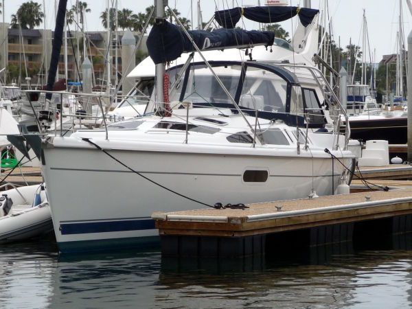 Hunter 410 sailboat in Marina Del Rey, California-USA