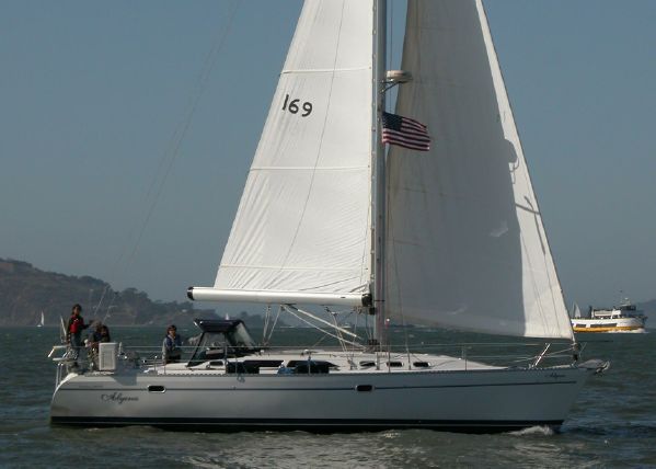 Catalina 400 MKII sailboat in Alameda, California-USA