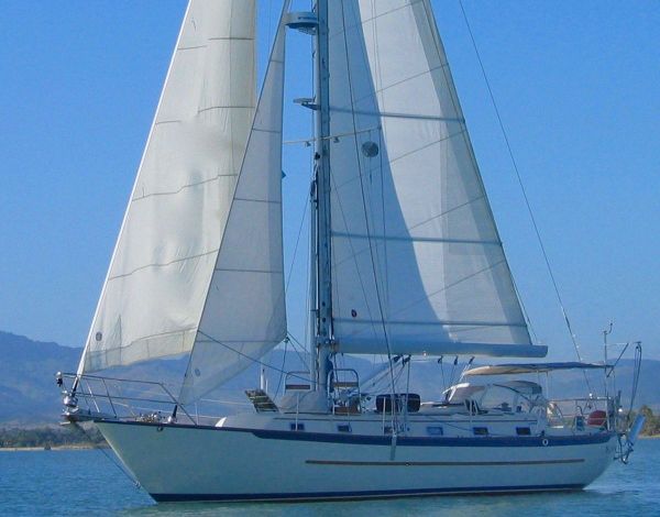 Pacific Seacraft 40 Voyager sailboat in San Diego, California-USA