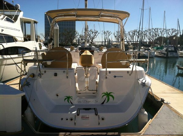 Hunter 39 sailboat in San Diego, California-USA