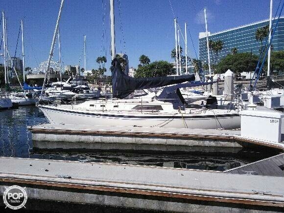O'Day 34 sailboat in Long Beach, California-USA