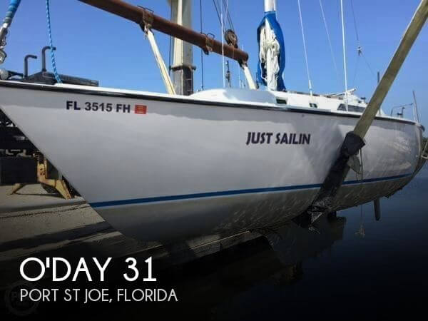 O'Day 31 sailboat in Port St Joe, Florida-USA