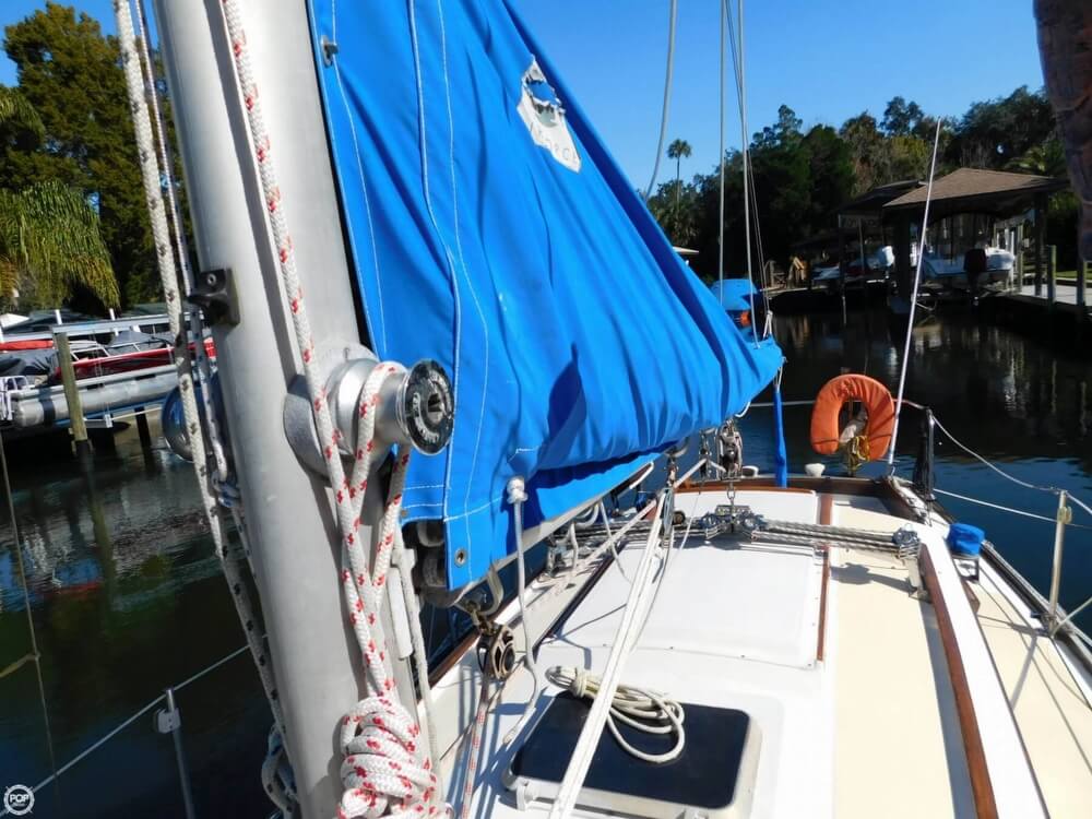 Cape Dory 28 sailboat in Crystal River, Florida-USA