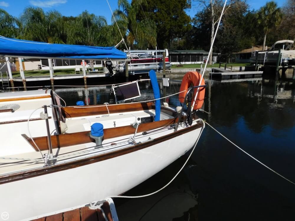 Cape Dory 28 sailboat in Crystal River, Florida-USA