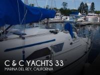 C & C Yachts 34 sailboat in Marina Del Rey, California, U.S.A