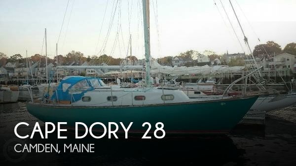 Cape Dory 28 sailboat in Camden, Maine-USA
