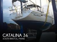 Catalina 36MKII sailboat in South Bristol, Maine, U.S.A