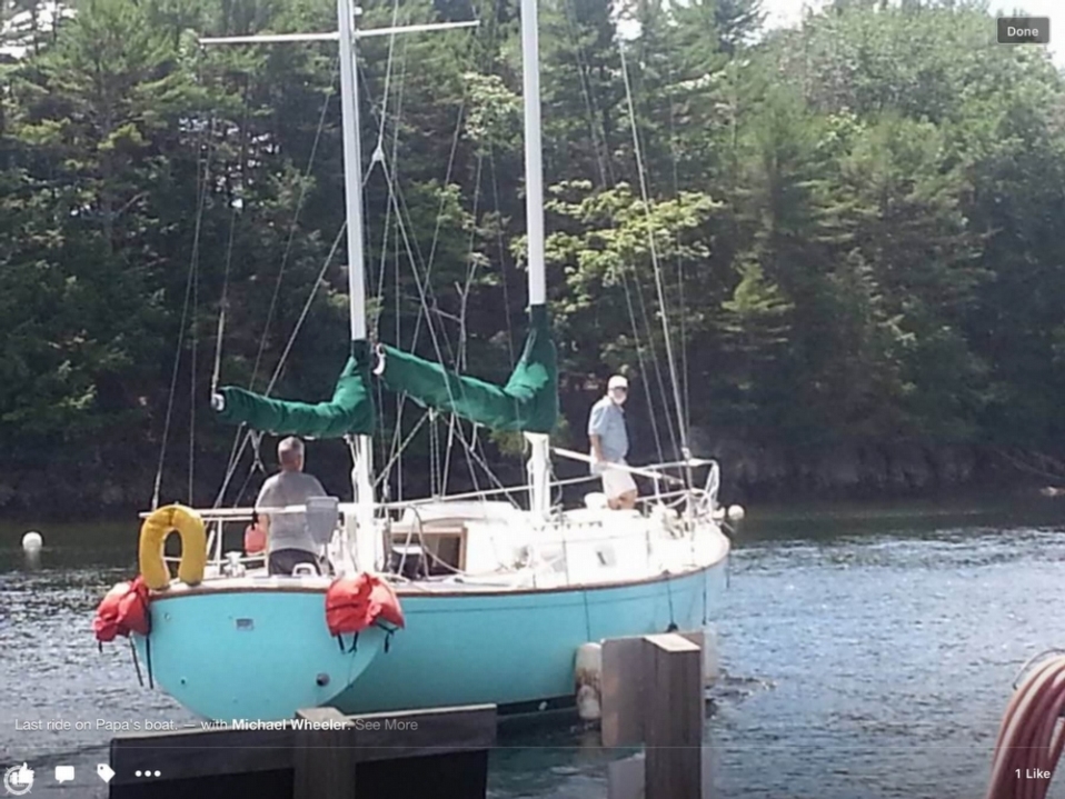 Pearson 365 Ketch sailboat in Saco, Maine-USA