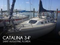 Catalina 34 Wing Keel Tall Rig sailboat in St. Augustine, Florida, U.S.A