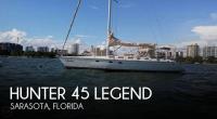 Hunter 45 Legend sailboat in Bradenton Beach, Florida-USA