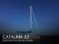 Catalina 320 sailboat in Portsmouth, Rhode Island, U.S.A