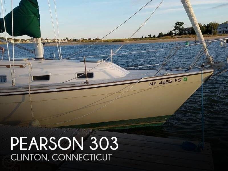 Pearson 303 sailboat in Clinton, Connecticut-USA
