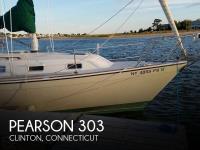 Pearson 303 sailboat in Clinton, Connecticut, U.S.A