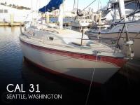 Cal 31 sailboat in Seattle, Washington-USA