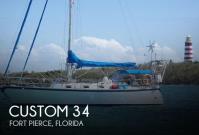 custom 34 sailboat in Fort Pierce, Florida, U.S.A