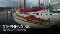 Stephens Brothers 38 Farallon Clipper sailboat in Brookings, Oregon, U.S.A