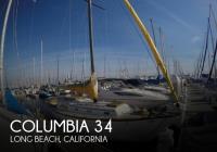 Columbia 34 sailboat in Long Beach, California-USA